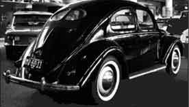 Classic car Beetle black
