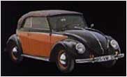 Classic car Volkswagen Beetle red