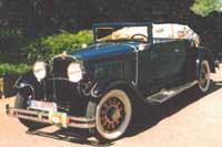 Classic car Nash Twin-Ignition Eights blue