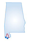 Driving route map