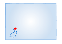 Driving route map