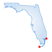 Driving route map